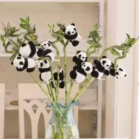 惠居尚品 熊猫玩具摆件 黑色10只