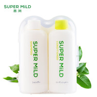 惠润(SUPERMiLD)柔净(绿野芳香)洗护套装迷你随身装(洗发水50ml+护发素50ml)(日本原装进口旅行装)