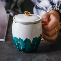 唯都水悦小鸟办公杯W-S13 茶漏*1杯盖*1杯垫*1