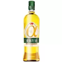 鲁花食用油 压榨特香 亚麻籽油750ml
