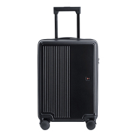 ELLE HOMME 创意竖纹拉链旅行箱 24寸