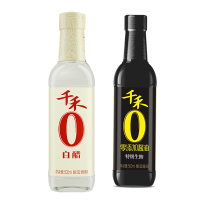 千禾零添加生抽500ml+千禾5°白醋500ml