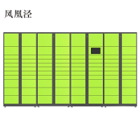 凤凰泾智能快递柜小区快递自提柜派件柜室外寄存柜信报箱储物柜一主三副87格