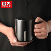 富光(FGA) 不锈钢保温杯滑盖大容量男女士商务简约喝水杯子牛奶咖啡杯