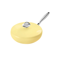 VELOSAN 鹅卵石不粘煎锅 AVE02010081 26CM 苏梨黄