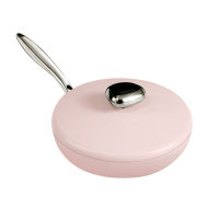 VELOSAN 鹅卵石不粘煎锅 VE00304 26CM 樱花粉