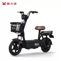 派乐/PALLA 米乐 新国标电动自行车轻骑电动车成人长续航48V20ah二轮踏板电瓶车派乐 黑色