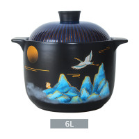 砂锅汤锅 炖锅陶瓷煲祥厨汤锅系列 家用锅具 6升 CFR-509L