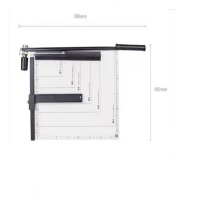 晨光手动A3/B4/A4钢制切纸刀裁纸刀闸刀ASSN2203/2204/2205 B4钢制切纸刀ASSN2204