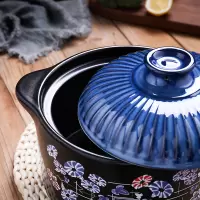 唯都钴蓝养生煲 养生砂锅可电可煤气
