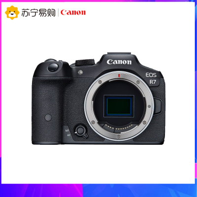 佳能(Canon)EOS R7 高速度・高分辨率微单数码相机 单机身(约3250万像素/约30张每秒连拍)