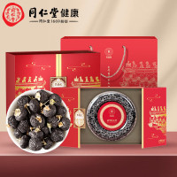 北京同仁堂健康 青源堂黑枸杞250克 大果礼盒青海黑枸杞子养生茶滋补送礼物礼品盒QT000527