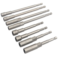 多功能加长套筒批头风批套筒 外六方套筒批头8mm