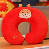 企业定制 聚乐美颈枕达摩龙公仔系列生肖龙毛绒玩偶吉祥物28CM