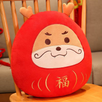 企业定制 聚乐美抱枕达摩龙公仔系列生肖龙毛绒玩偶吉祥物38CM