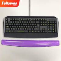 范罗士(Fellowes)91437人体工学硅胶护腕 水晶硅胶台电键盘托 魅惑紫