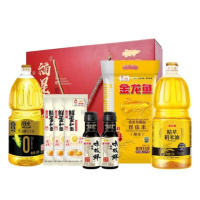 金龙鱼福星高照组合礼158型 珍珠米2.5KG+稻米油1.5KG+酱油150ML*2+玉米油1.5KG+挂面100G*3