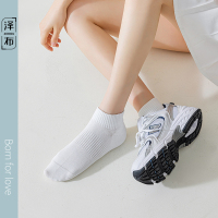 泽布运动女袜W2056ZB(2双装)黑色短筒袜