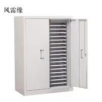 风雷缘文件柜抽屉式票据多层分类箱档案柜合同资料架烘焙收纳样品柜带门36抽柜