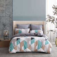 水星家纺 全棉抗菌四件套 戴吉利 200*230cm