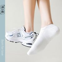 泽布运动女袜W2057ZBYX(2双装)白色隐形袜船袜