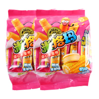 徐福记奶油玉米味米格玛米果卷袋装178g网红零食小吃休闲食品夹心米果卷婚庆膨化食品前台接待零食饼干