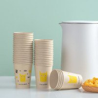 茶花(CHAHUA)一次性原浆纸杯180ml(40只装)307001