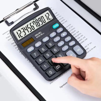 得力(deli) 837ES双电源12位办公计算器(计价单位:个)