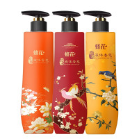 蜂花(BEE & FLOWER)沉香+琥珀+檀香液体香皂(沐浴型)500ml+500ml+500ml 身体护理