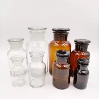 茶色磨口试剂瓶(玻.. 500ml