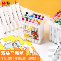 晨光(M&G)24色双头水性马克笔软头水彩笔MGKids系列绘画手绘ZPMV8002 2套起售