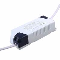 电源led灯驱动器 筒灯变压器恒流驱动电源稳定IC镇流器 单色方型 12-18W 公插