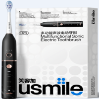 usmile笑容加 成人声波电动牙刷U2S颜色:大理石黑