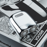 有色 MINI电动剃须刀(电镀银)