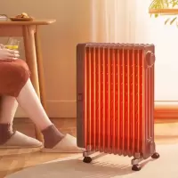 美的(Midea) 电暖器烤火炉油汀13片 NYX-G1