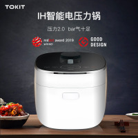 TOKIT IH智能电压力锅 5L 皓月白 TYLGD01ACM