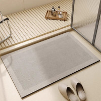 方解实(FANGJIESHI)虹祥浴室地垫卫生间硅藻泥吸水垫
