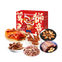 紫燕百味鸡 万狮胜意883g 香酥鸭锁骨翅尖休闲熟食礼盒