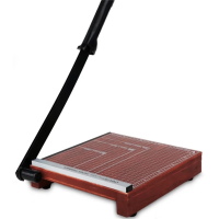 得力(deli) 钢质切纸机/切纸刀/裁纸刀/裁纸机 8005切纸机10"*10"(棕)