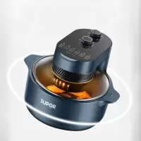 苏泊尔(SUPOR) 5L大容量可视窗口空气炸锅KJ50DQ75 冷热双风循环