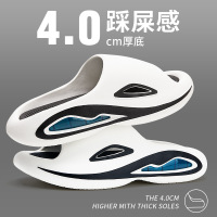 LT-5560新款气垫男式一字拖气垫篮球助跳运动拖鞋防滑