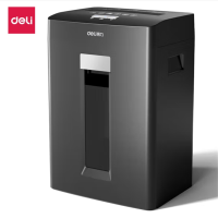 得力(deli)高保密碎纸机自动大容量碎纸机文件粉碎机商用办公高速碎纸机GA390