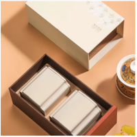 素言茶坊 蒸蒸日上茗茶物语茉莉花茶福州原产茉莉花200g(100g*2罐) 单盒价