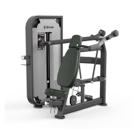 舒华 健身器械综合训练器械 商用多功能力量器材大型运动 SH-G6804 坐式推肩训练器