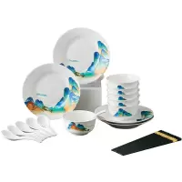 唯都 W-CJ322 国风千里江山餐具22头 (H)