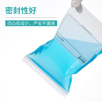 自封袋大小号实验室取样袋塑料透明加厚食品密封口袋样品袋密封袋 13*19cm带书写区 18丝 1包(100个)