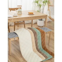 冬季加厚长凳坐垫实木茶椅座垫长款沙发坐垫1.5cm厚 40*120cm(防滑+绑带)