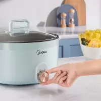美的(Midea)电火锅 大容量大功率大口径多功能锅 HGE3002