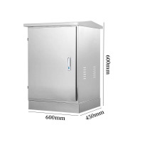 机柜 壁挂式室外防水型 不锈钢0.6mm厚600*600*450