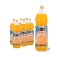 美汁源 Minute Maid 果粒橙 果汁饮料 1.8L*6瓶 整箱装